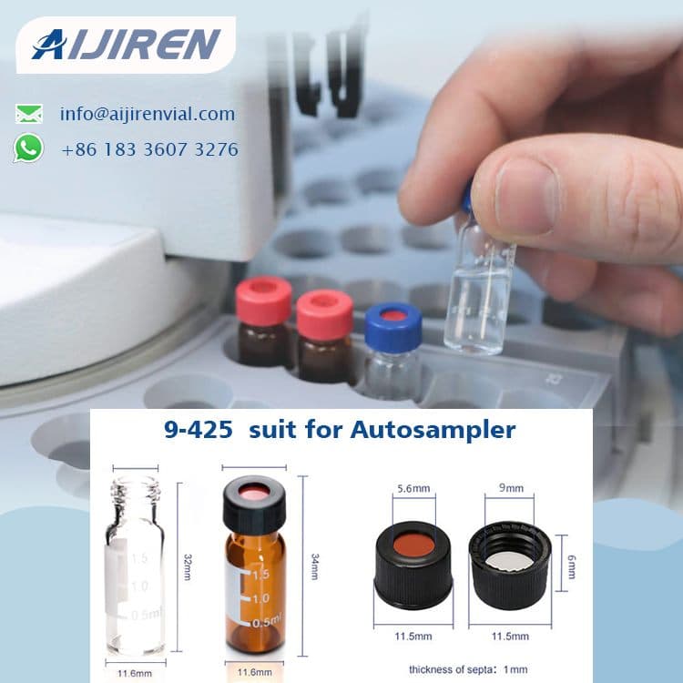 Buy screw HPLC autosampler vials supplier